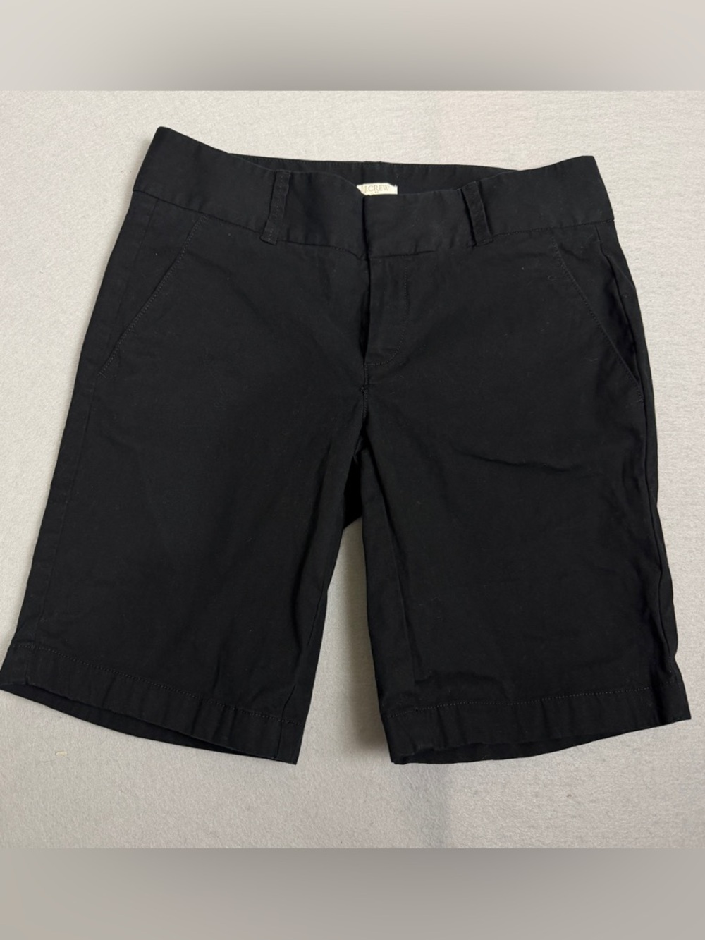 J. Crew Frankie Stretch Women's Bermuda Cotton Shorts Sz 0
